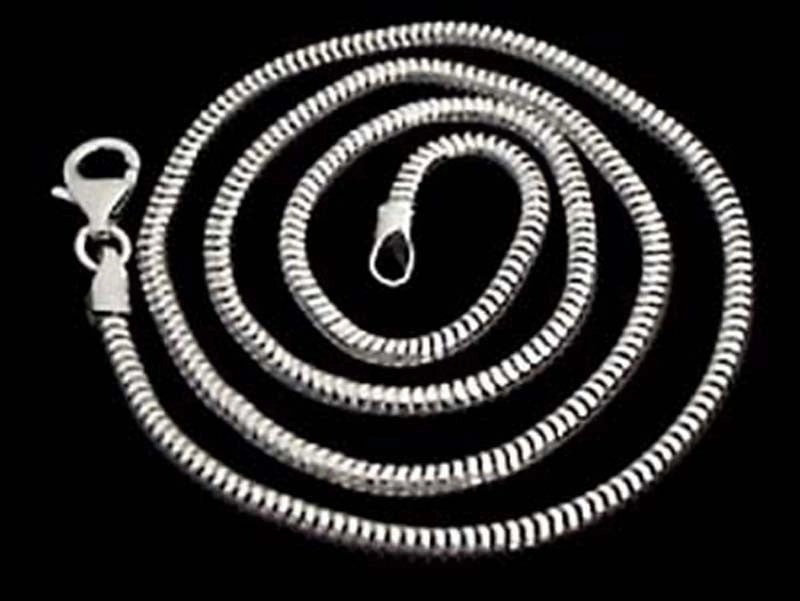 16" Thick Gauge Sterling Silver Snake Chain Timeless Jewelry Look