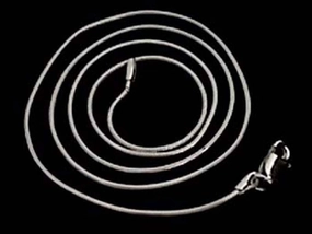 20" Thin-Med. 1mm Snake Chain, Sterling Silver understated look Luxury Pieces