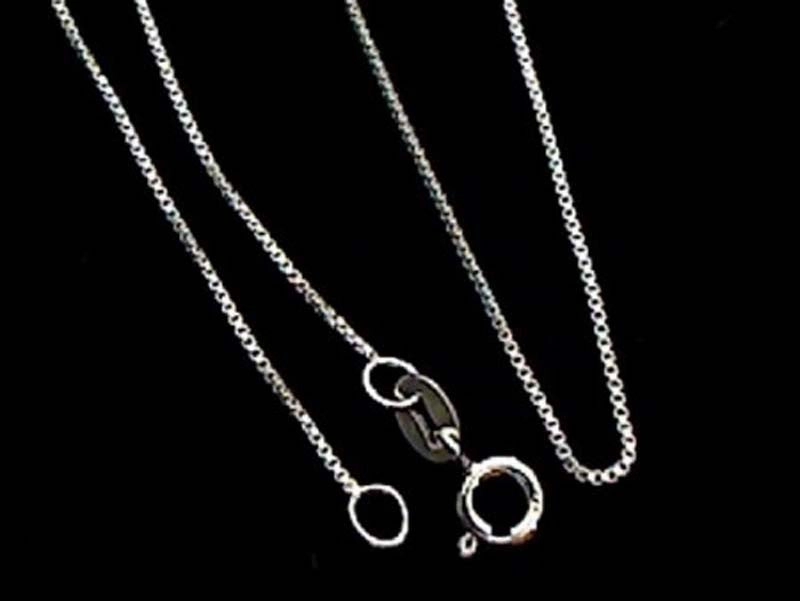 Unique Pieces Fine Detail 24" Thin Gauge .8mm Box Chain, Sterling