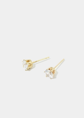 Stylish Appeal 5MM Gemstone Stud Earrings