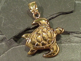 Alchemia Sea Turtle Pendant Essential Pair Gleaming Shine
