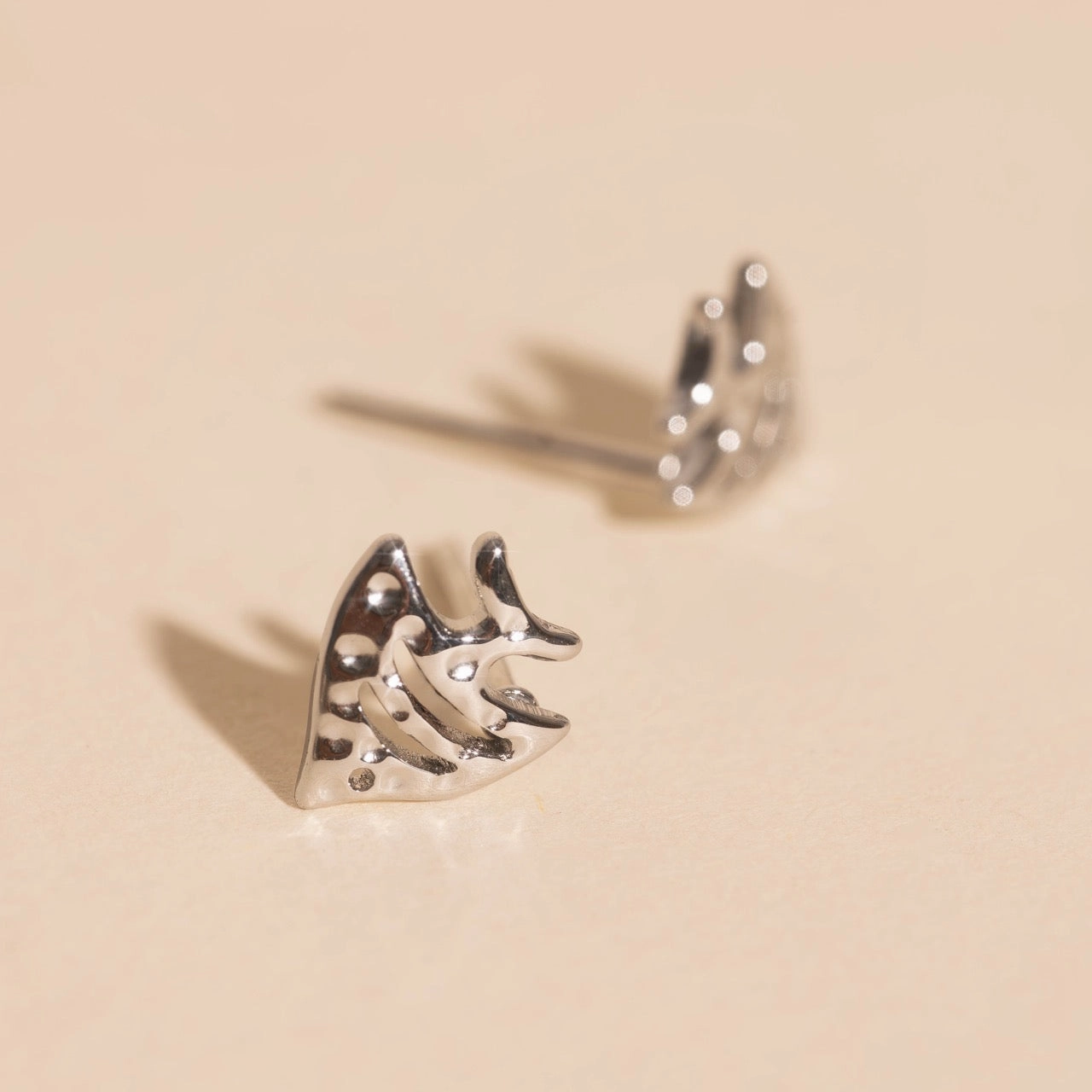 Angel Fish Stud Earrings Unique Feature