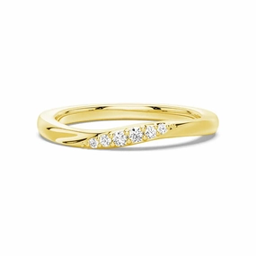 Tension Flow Lab Grown Diamond And Moissanite Ring Polished Accent Heritage Gift