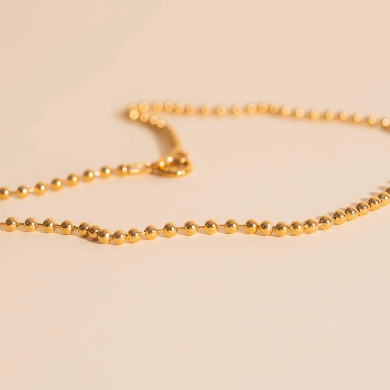 Ball Chain Necklace Unique Piece