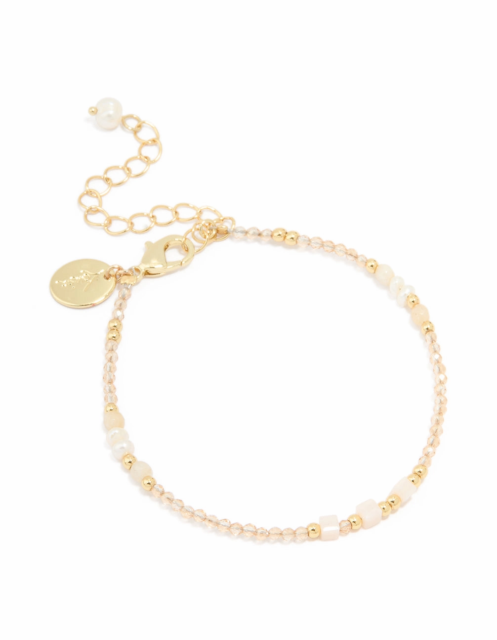 Gold Plated Freshwater Pearl Dainty Beaded Bracelet Popular Choice