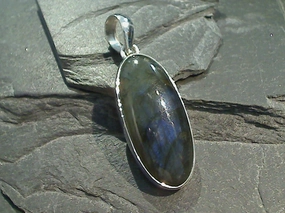 Exclusive Glam Labradorite, Sterling Silver Pendant