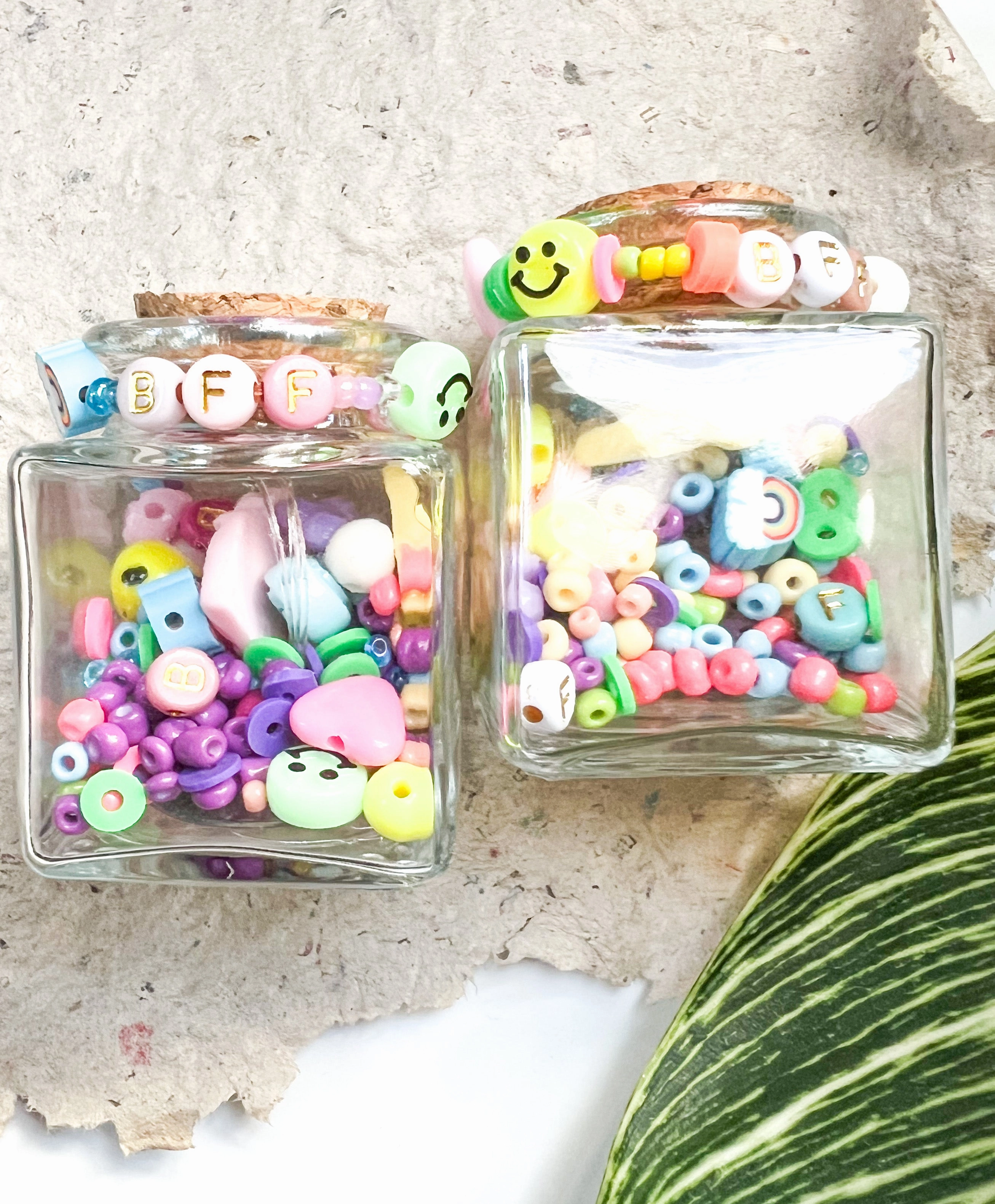 DIY Bracelet Kit | Multi-Colored Affirmation Bracelet | Personalized Beaded Bracelet | Letter Bracelet Viral Trend