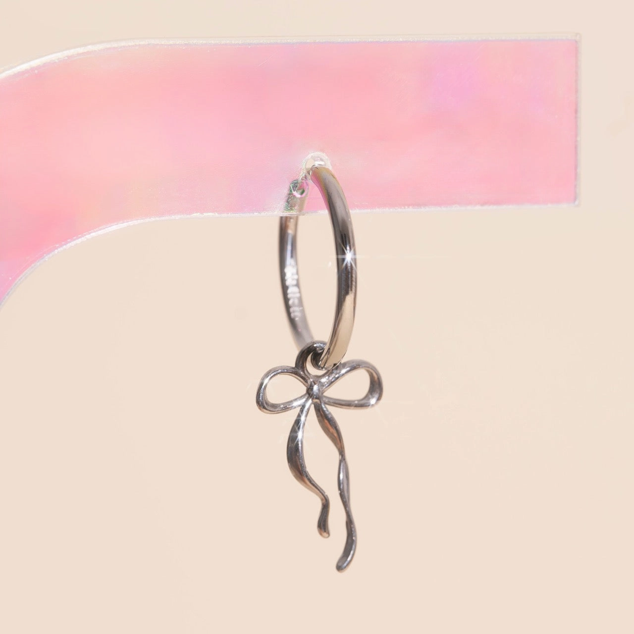 Dainty Bow Charm Oopsie Stack Pack (2 item pairs) Signature Accent