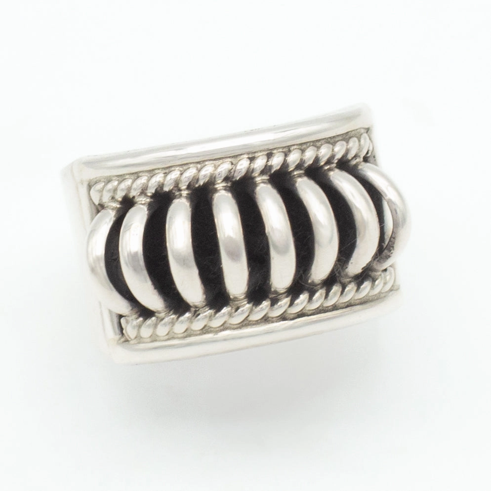 Pricilla Apache Navajo Handmade Sterling Silver Ring (Size 7) Glamorous Mood