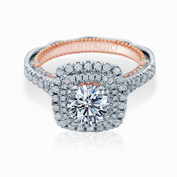 Diamond Engagement Ring Verragio Venetian Collection 5065CU Gorgeous Finish