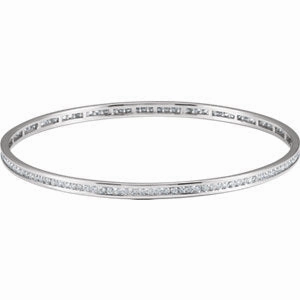 Diamond Stackable Bangle Bracelet Casual Charm