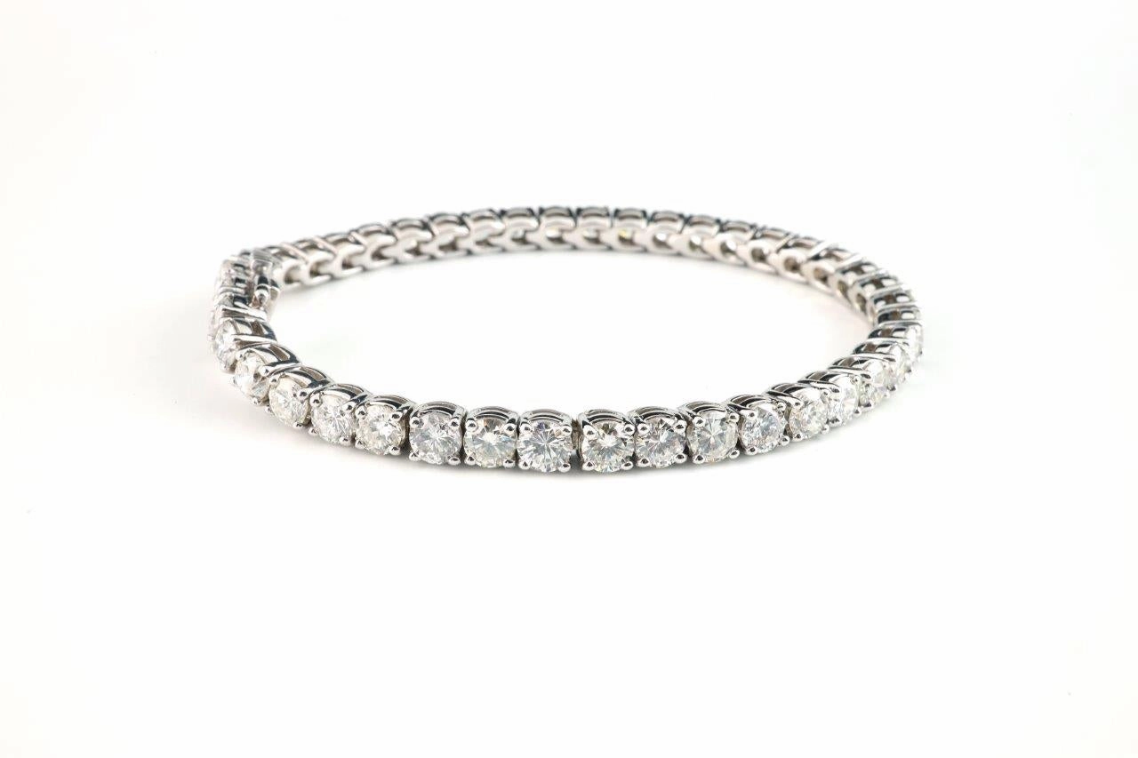 Diamond Tennis Bracelet Modern View Exclusive Drops