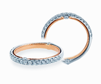 Diamond Wedding Band Verragio Couture Collection 0426W Sophisticated Embellishments