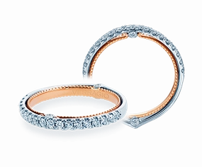 Diamond Wedding Band Verragio Couture Collection 0426W Sophisticated Embellishments