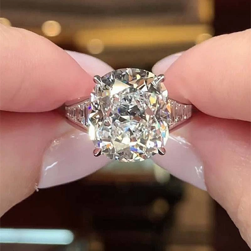Artistic Keepsake Louily Vintage Crushed Ice Cushion Engagement Ring