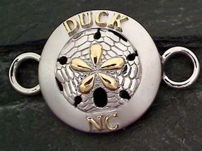 Handmade Beauty Duck, NC Topper - Sand Dollar