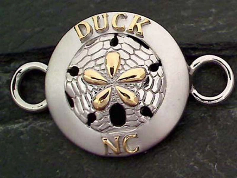 Handmade Beauty Duck, NC Topper - Sand Dollar