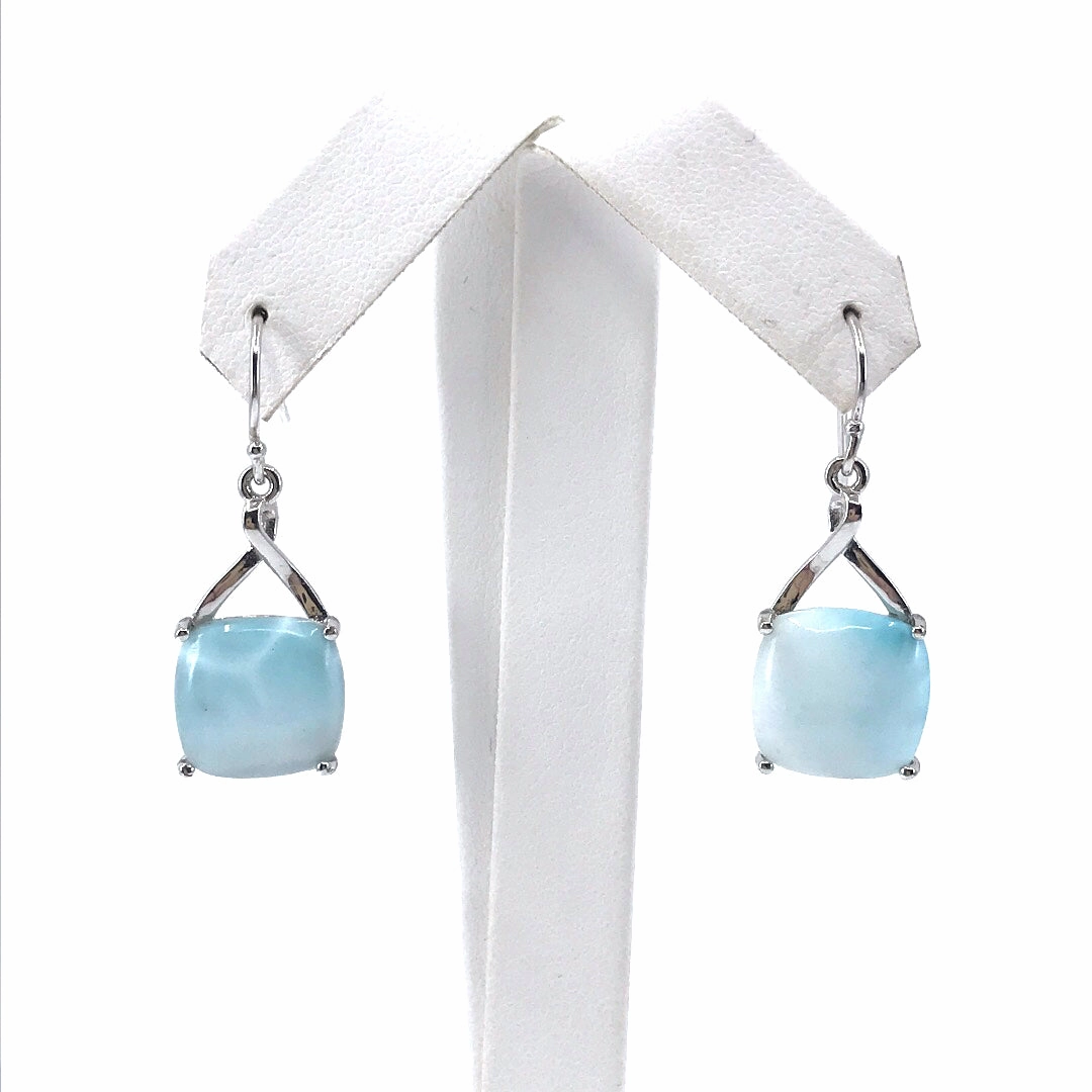 Shining Piece Sterling Silver Color Stone Earrings