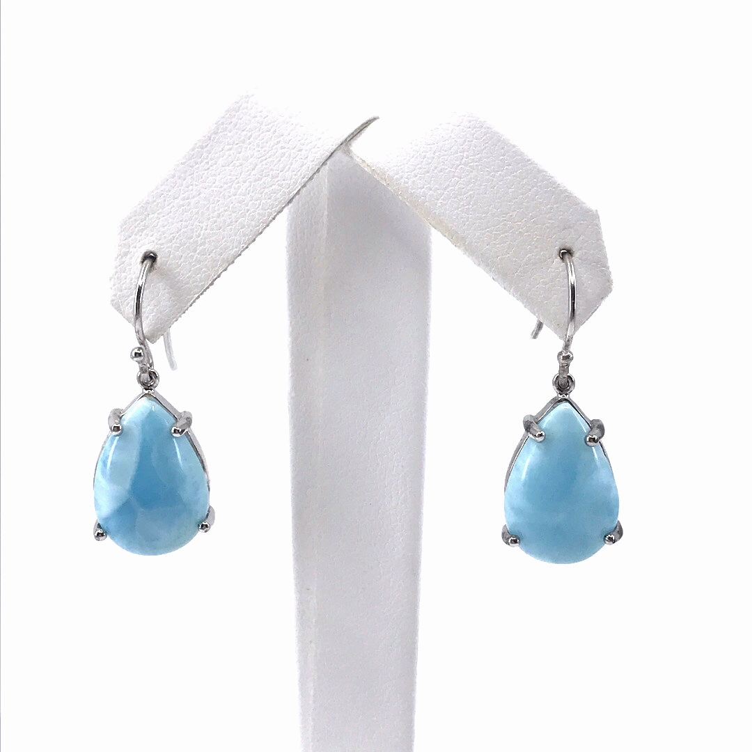 Sterling Silver Color Stone Earrings Bold Finish Trendy Edge