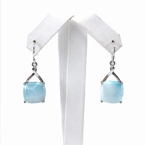 Shining Piece Sterling Silver Color Stone Earrings
