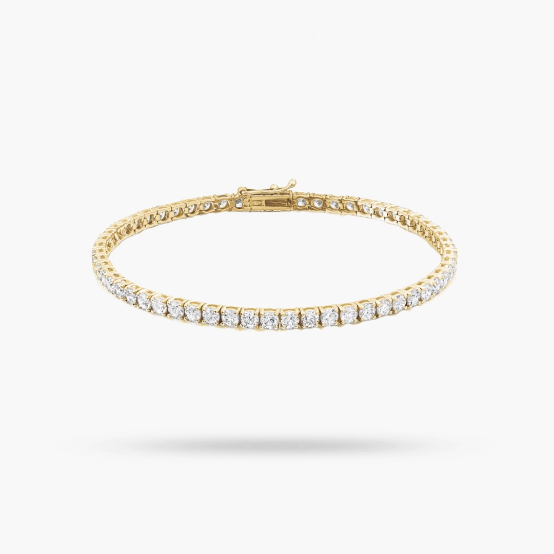 User-Friendly Unforgettable Experience Amare Wear Nature Diamond Tennis Bracelet - 1.5 Ct