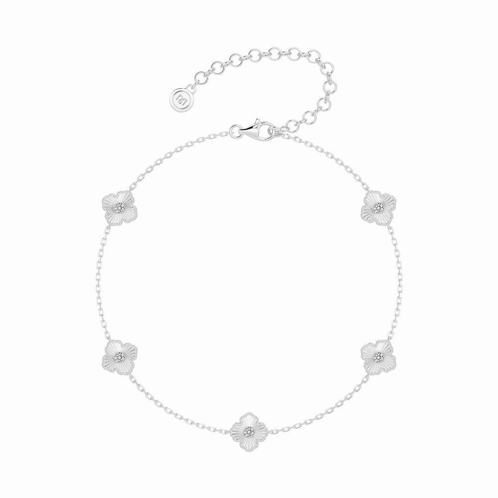 All-Age Appropriate Forever Together Clover Bracelet