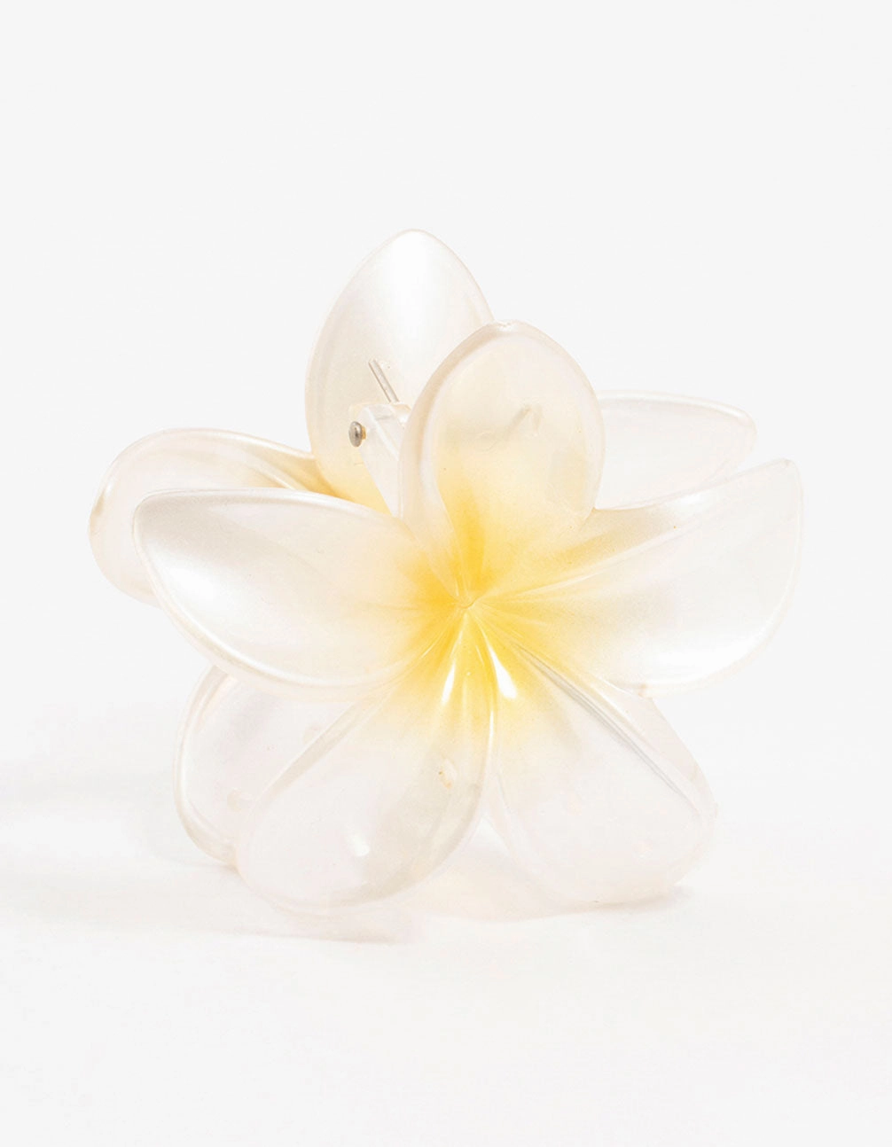 Rich Detailing Precious Piece Frangipani Ombre Claw Clip