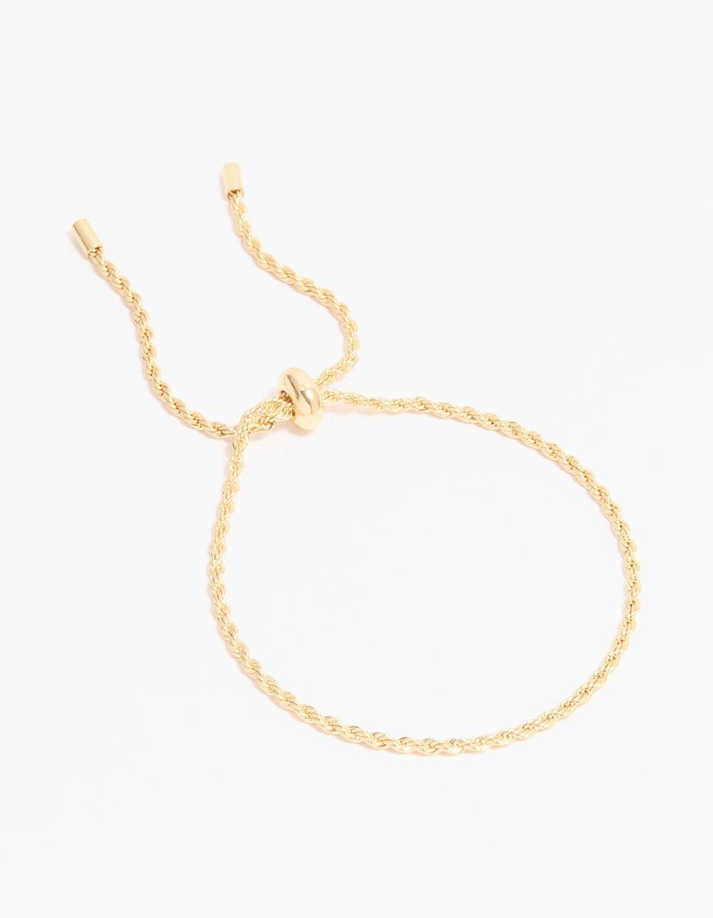 Gold Plated Detailed Chain Toggle Bracelet Understated Elegance