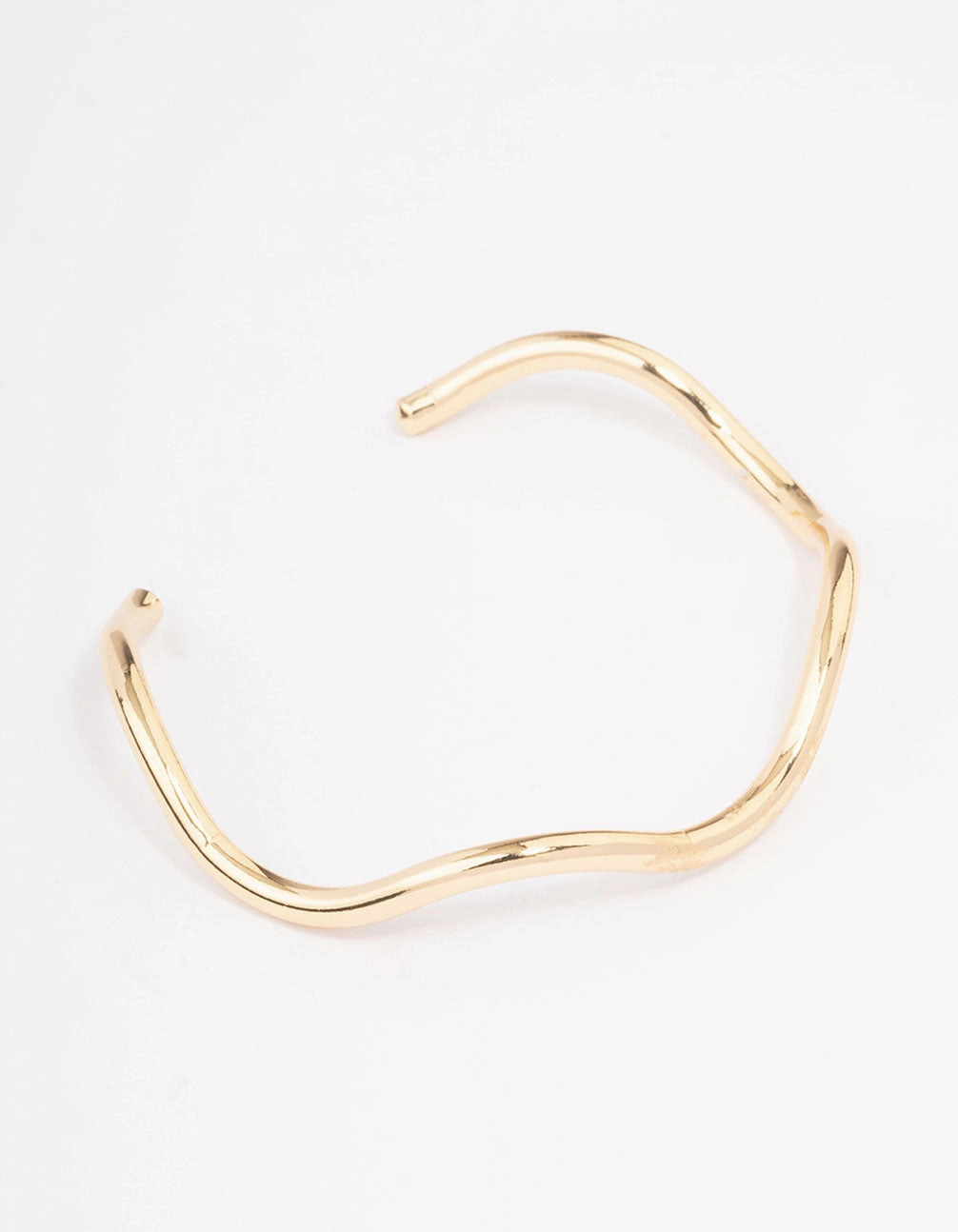 Gold Plated Wavy Wrist Cuff Complete Selection