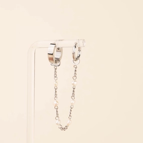 Shining Detail Effortless Charm Pearl Chain Stack Pack (3 item pairs)