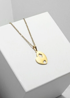 Heart & Clover Necklace Premium Style
