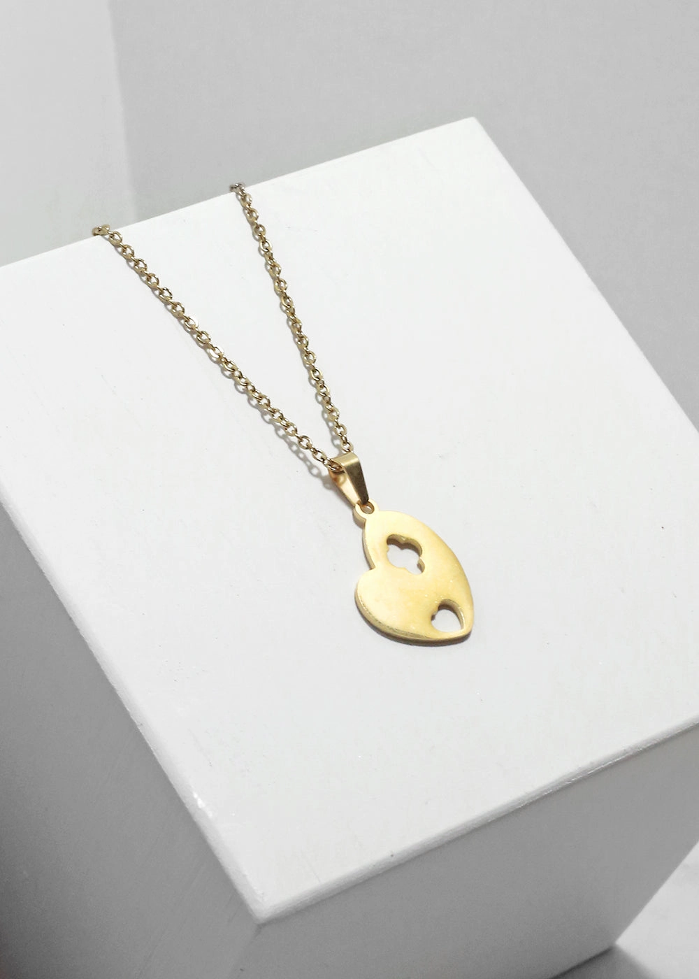 Heart & Clover Necklace Premium Style