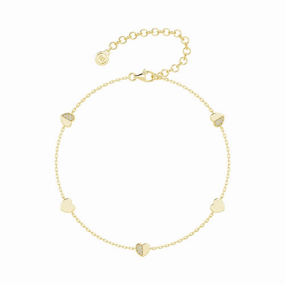 Heartfelt Bond Charm Bracelet Admirable Option