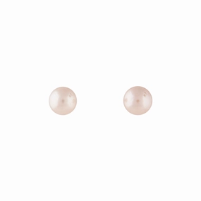 Pink Classic Ball Earrings Radiant Gifts
