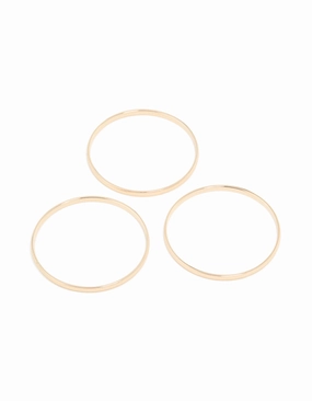 Gold Bangle Pack Multi-View Heirloom Potential