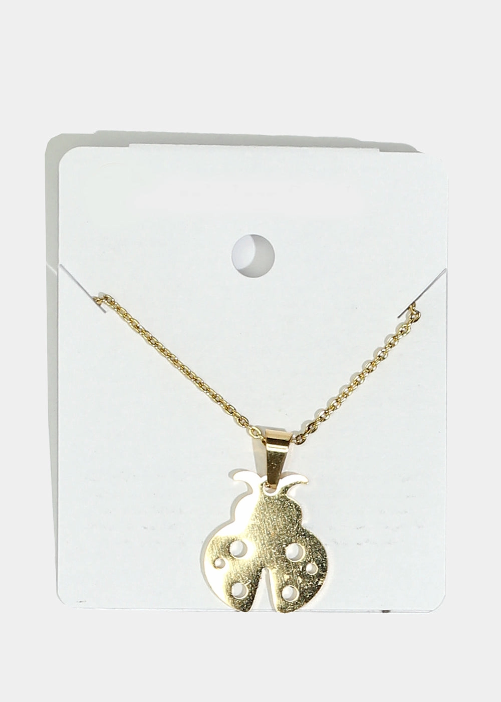 Ladybug Charm Necklace Night Appeal