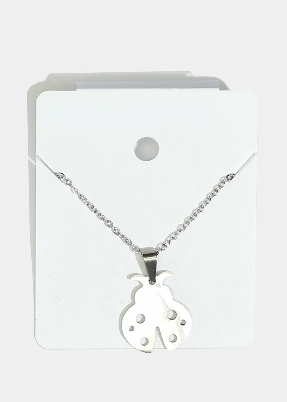 Ladybug Charm Necklace Seasonal Accent