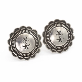 Lloyd Nelson Rocking Horse Ranch Sterling Silver Earrings Elegant Pick