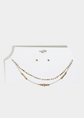 Light Pop Necklace & Earrings Set