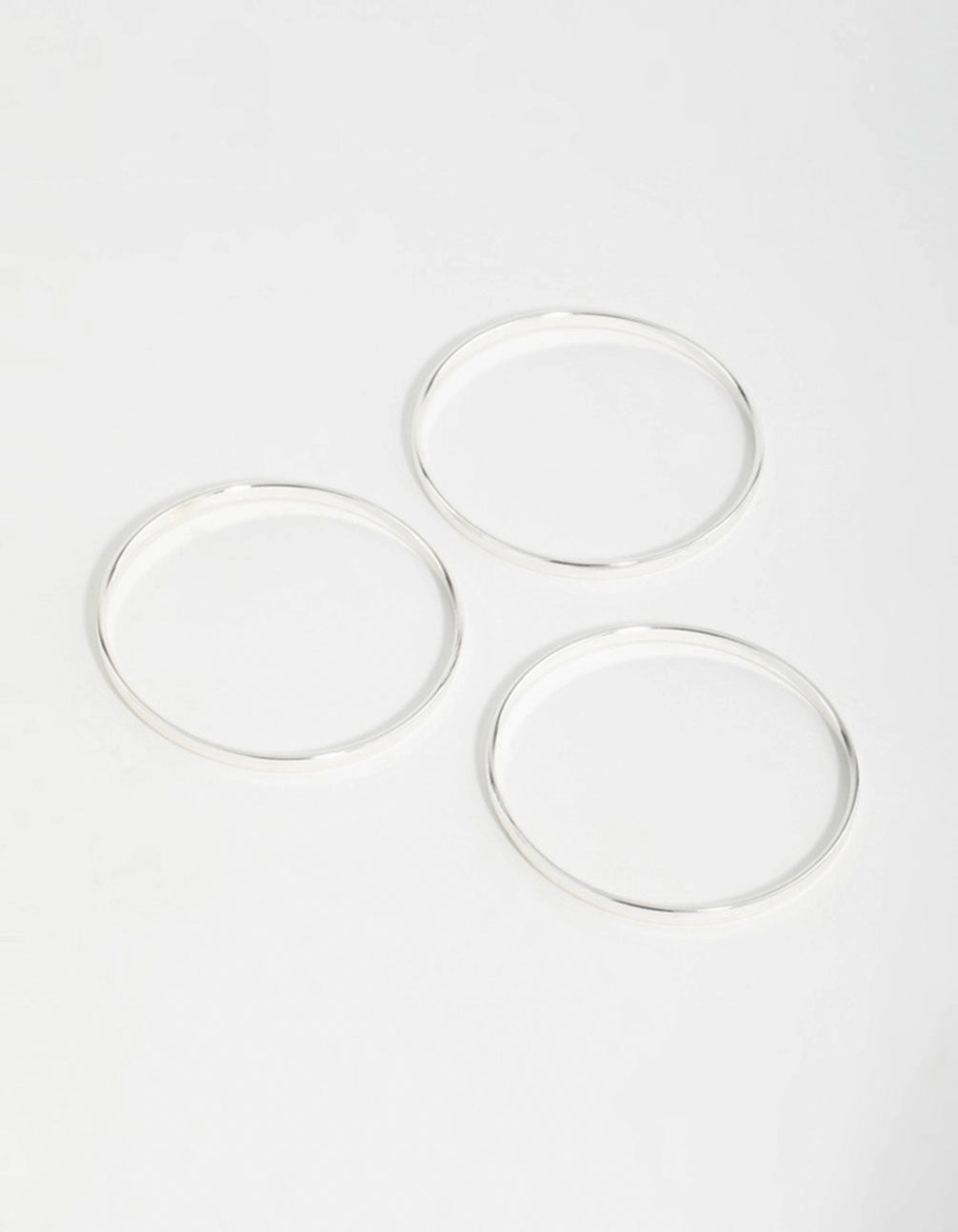 Silver Basic Bangles 3-Pack Galactic Admiration