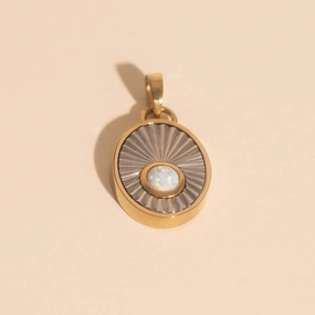 Timeless Fashion October Birthstone Necklace Charm