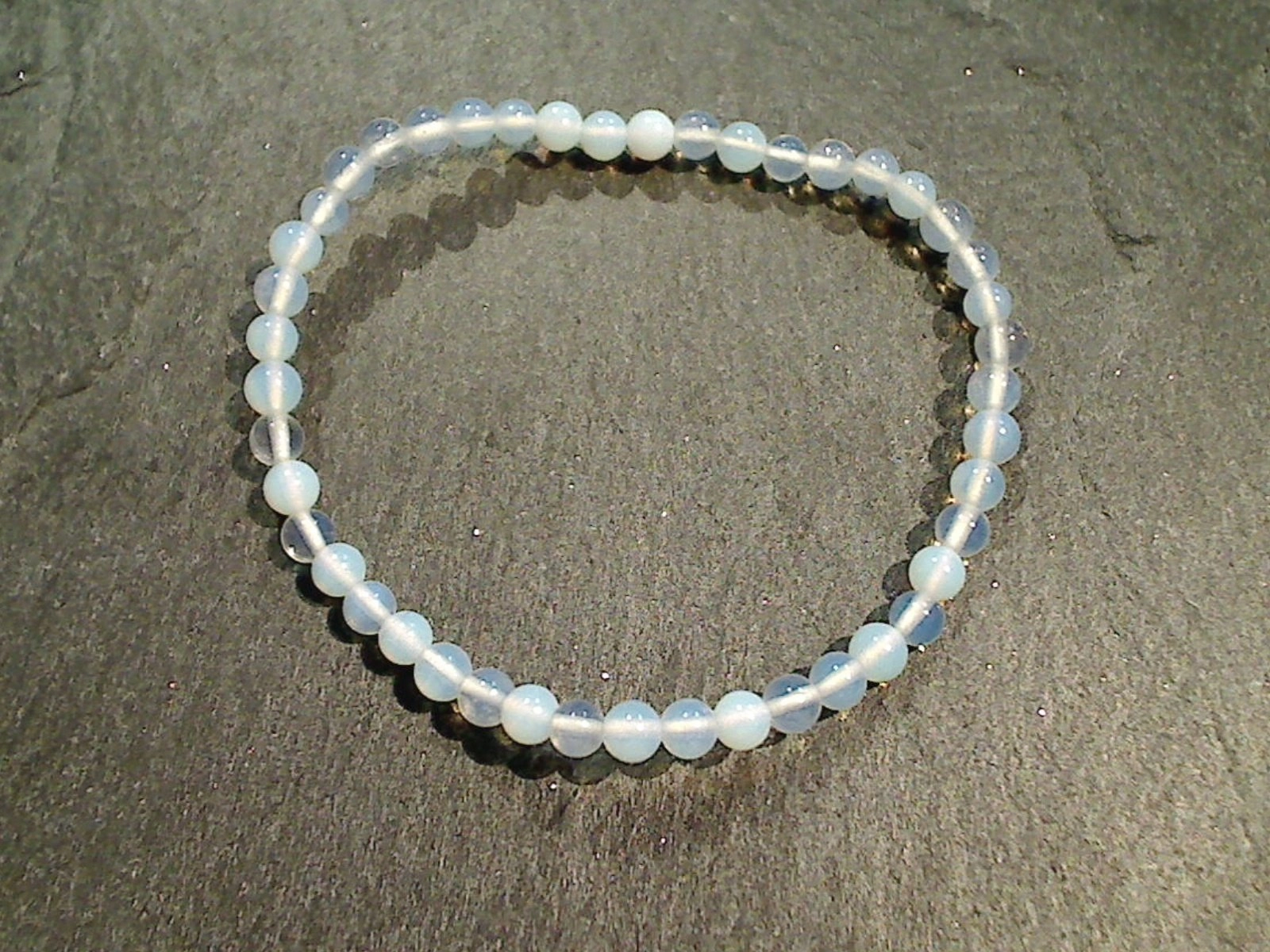 Opalite 4MM Stretch Bracelet Fashion Statement custom design