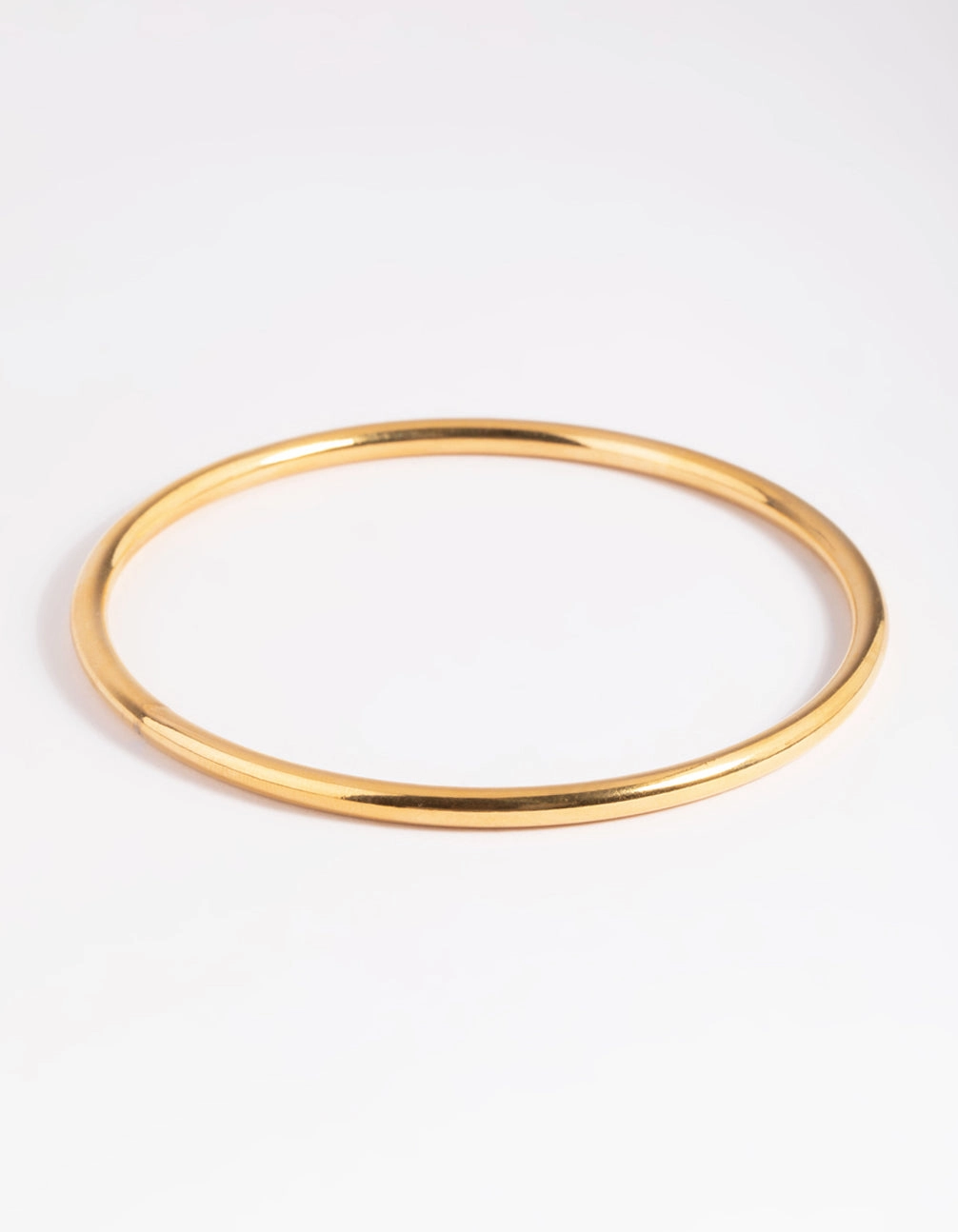 Snug Fit Borderless Norm Waterproof Gold Plated Stainless Steel Bangle