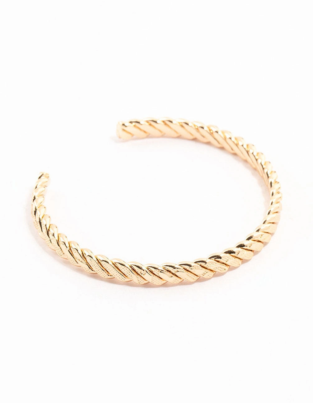 Gold Twisted Rope Wrist Cuff Trusted Name Incomparable Value