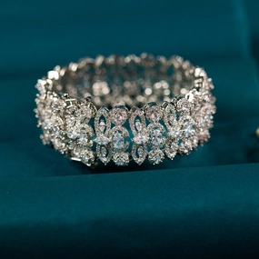 Happy Blends Traditional Lore Enigma zircon flex bracelet (wristlet)