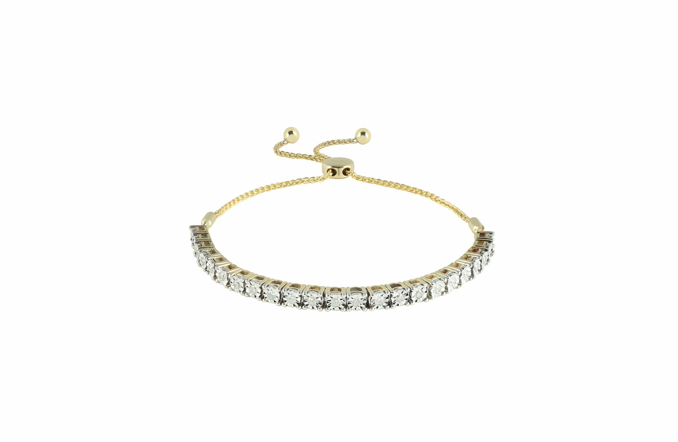 1/3 ctw Diamond Bolo Tennis Bracelet in Yellow Gold Beneficial Combinations