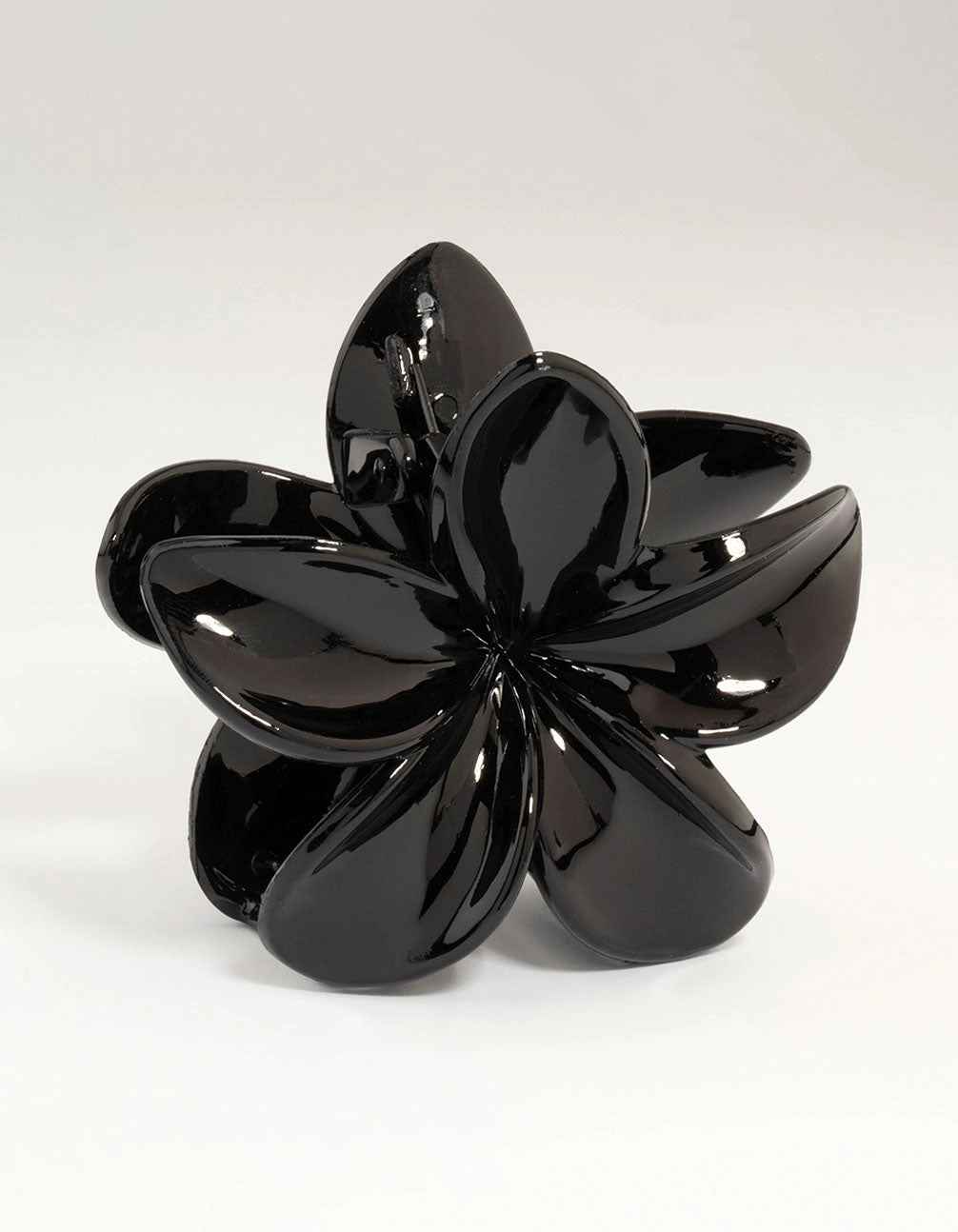 Night Detail Black Ombre Frangipani Claw Clip