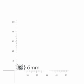 Stunning Detail Elegant Features Rhodium Plated Sterling Silver CZ Solitaire Necklace