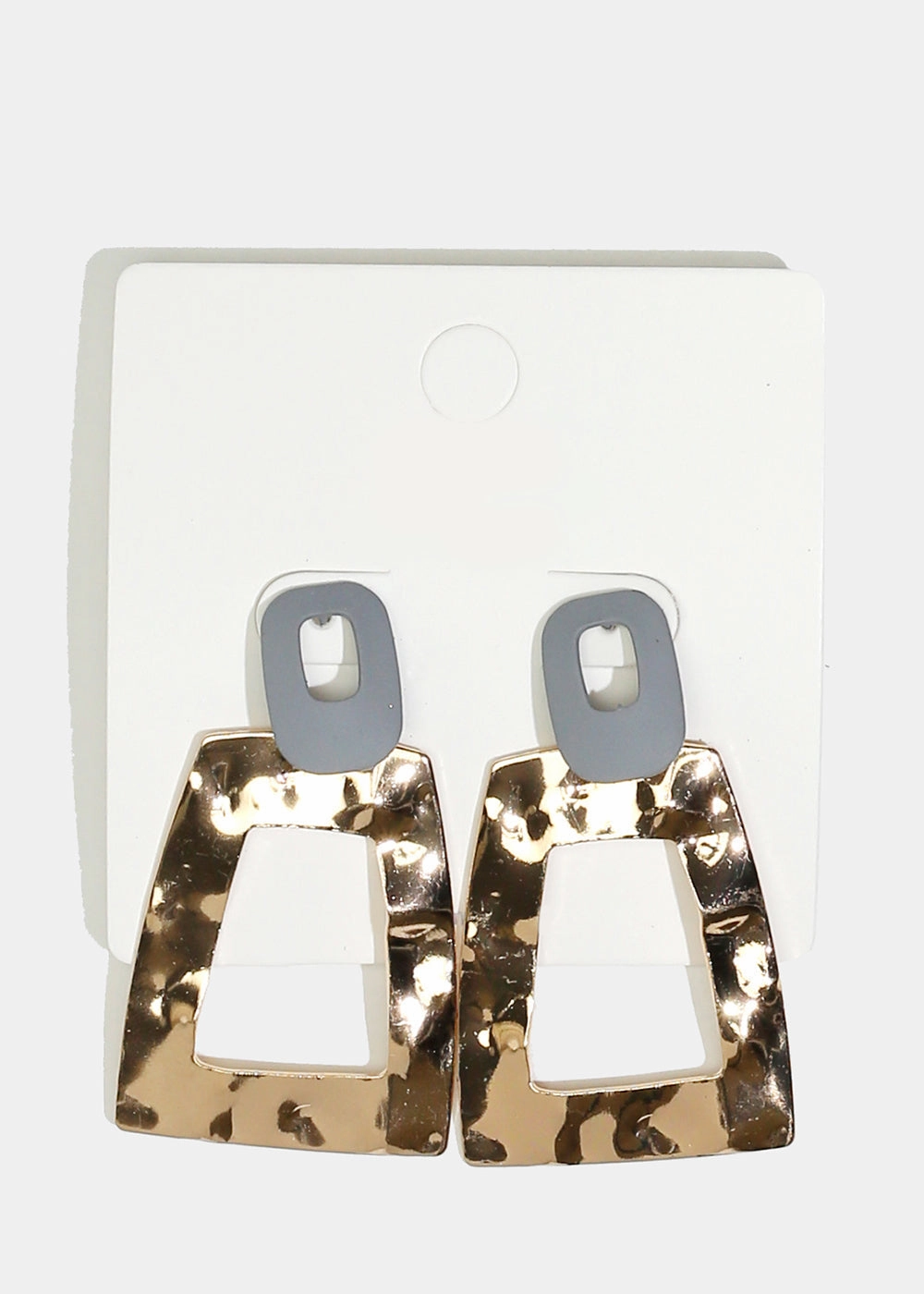 Colorful Textured Earrings Lightweight Fit Romantic Finish