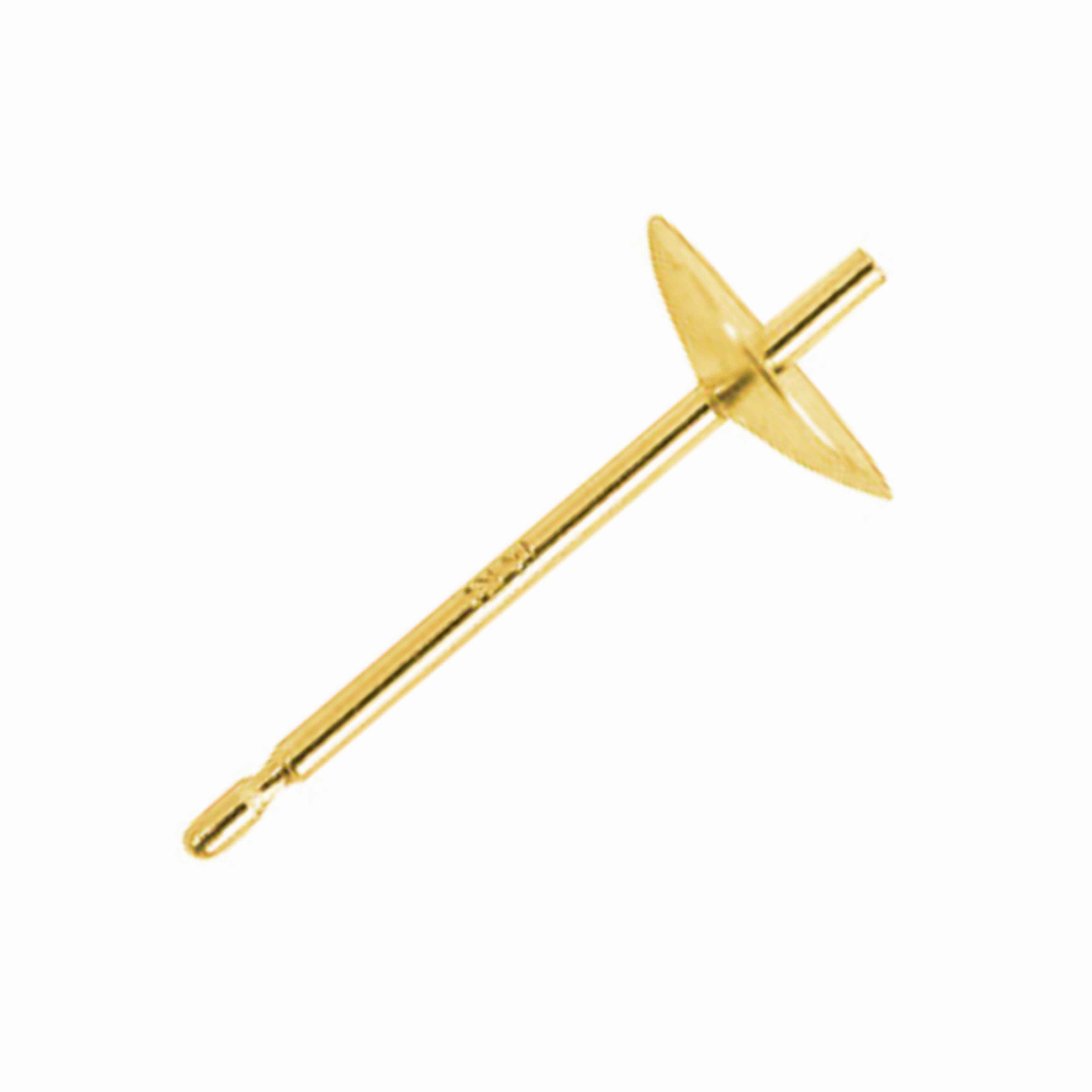 Freshwater Button Pearl Studs With 14k Gold Earring Backs Work Day Style Personalized Gift